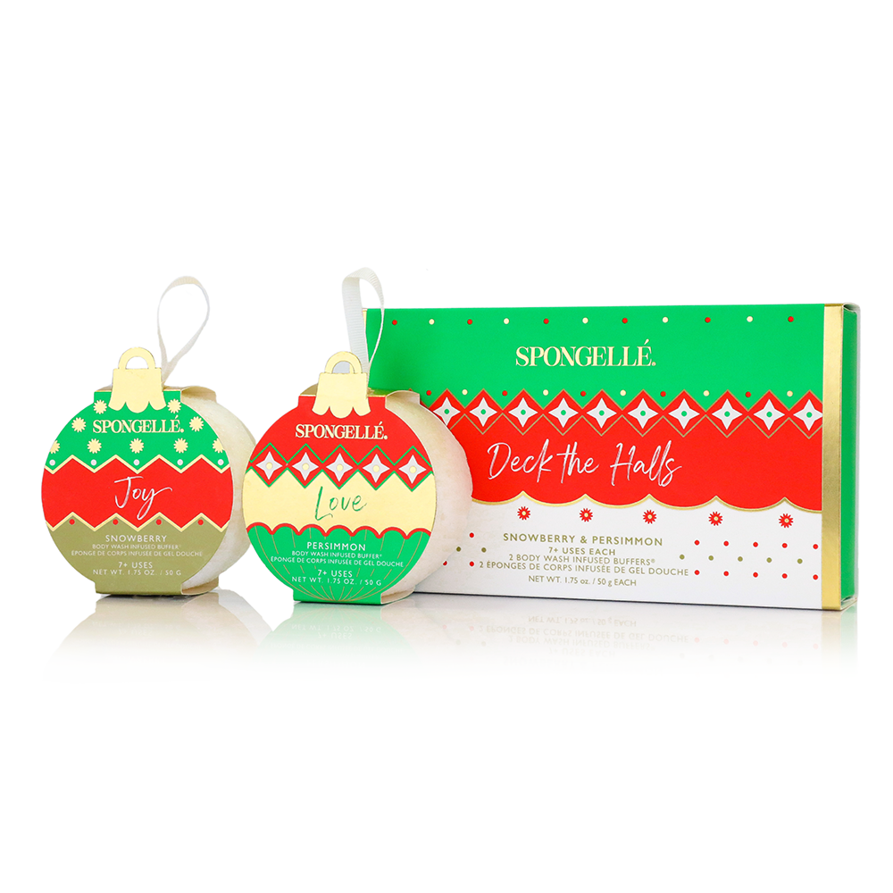 Deck the Halls | Holiday Ornament Gift Set – Spongellé