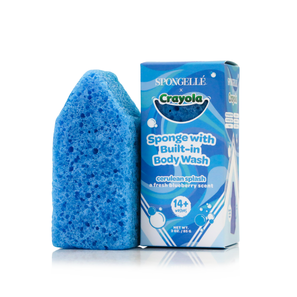 Cerulean Splash Body Buffer | Crayola – Spongellé