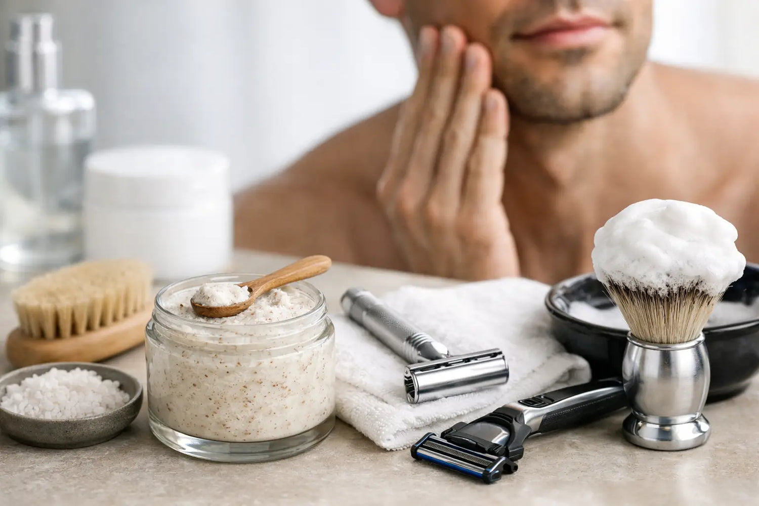 How to Exfoliate Before Shaving Right