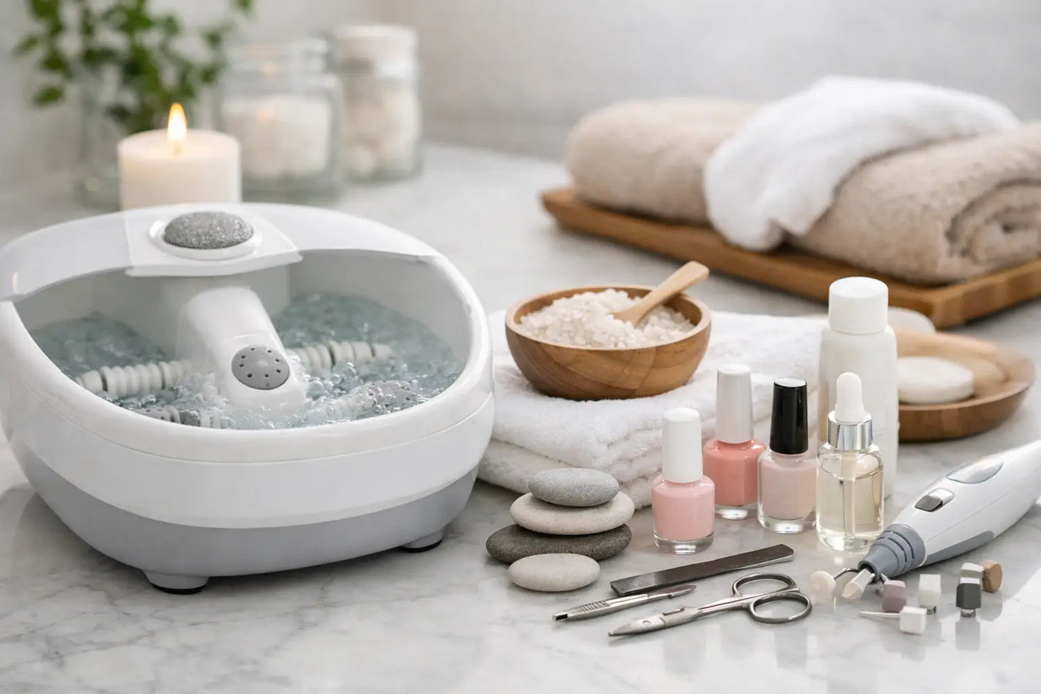 How to Choose a Mani Pedi Home Spa Set