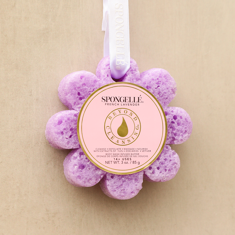 spongelle french lavender boxed flower Spongelle French Lavender Wild Flower