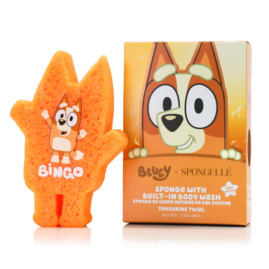Bingo - Tangerine Twirl Body Buffer | Bluey