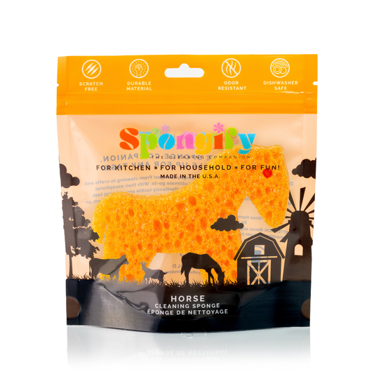 Horse Farm Animals Spongify™ Kitchen Sponge