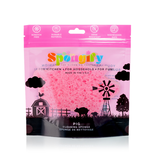 Pig Farm Animals Spongify™ Kitchen Sponge
