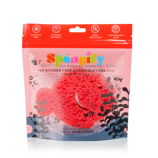 Fish Sea Animals Spongify™ Kitchen Sponge