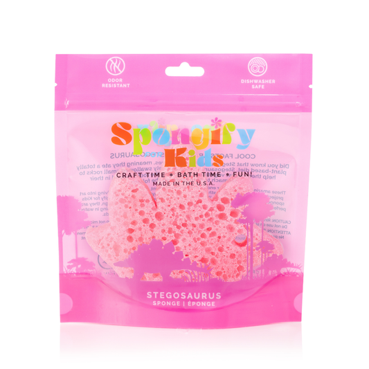 Stegosaurus Dinosaur Spongify™ Bath Sponge for Kids