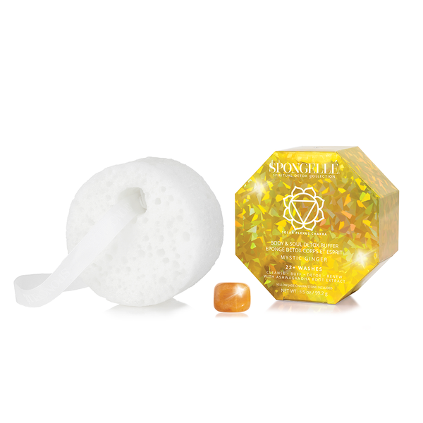 Ginger Detox Body Wash Infused Buffer | Spongellé